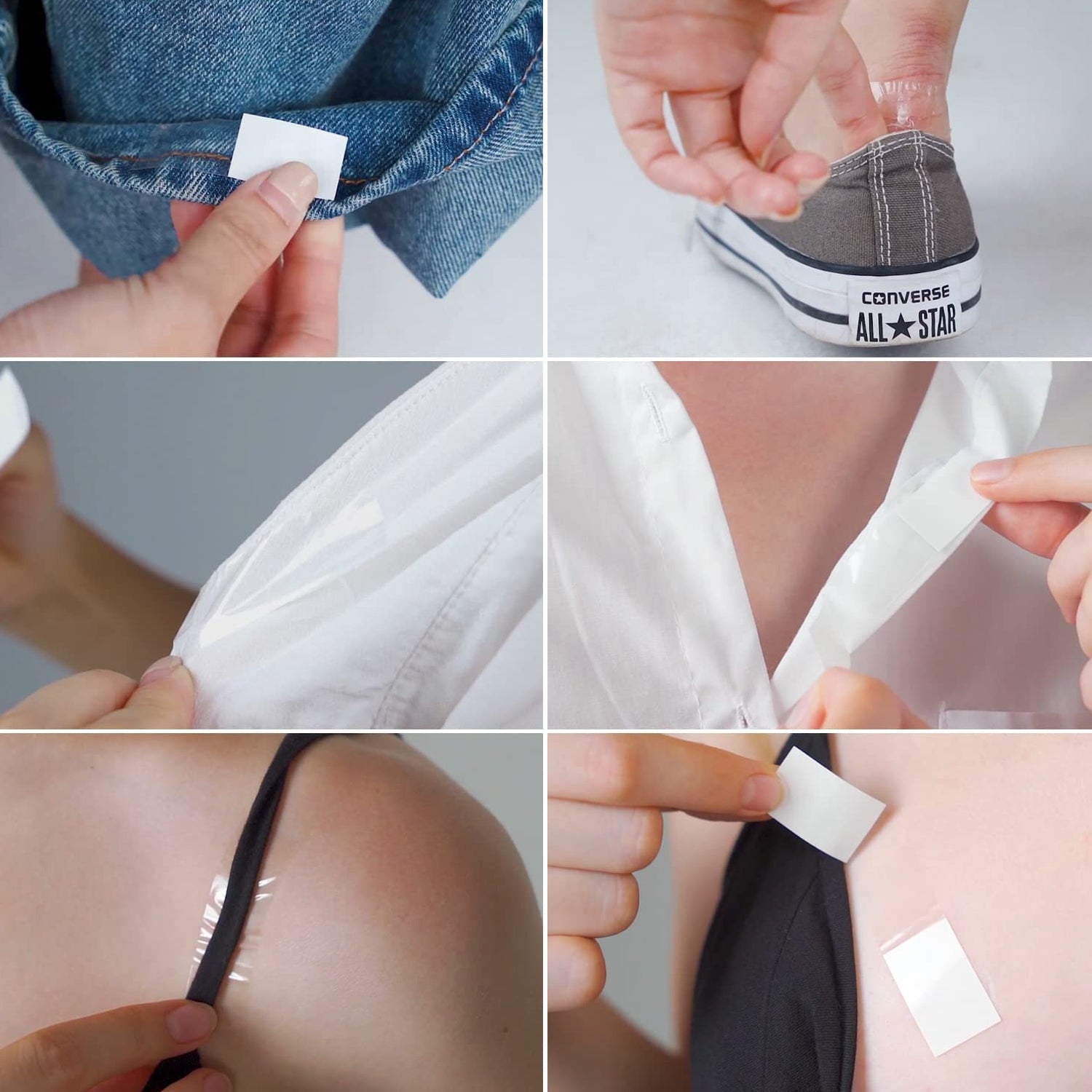 6475 Waterproof Anti-Skid, Disposable Double Sided 36 Adhesive Transparent Clear Medical Tape for Lingerie 6475 Waterproof Anti-Skid, Disposable Double Sided 36 Adhesive Transparent Clear Medical Tape for Lingerie